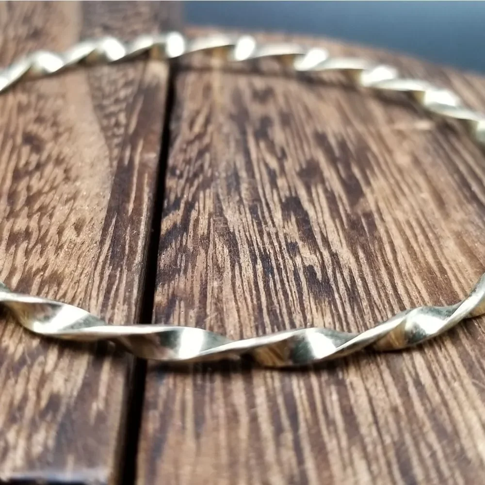 Twisted wired edgy punk bracelet B912